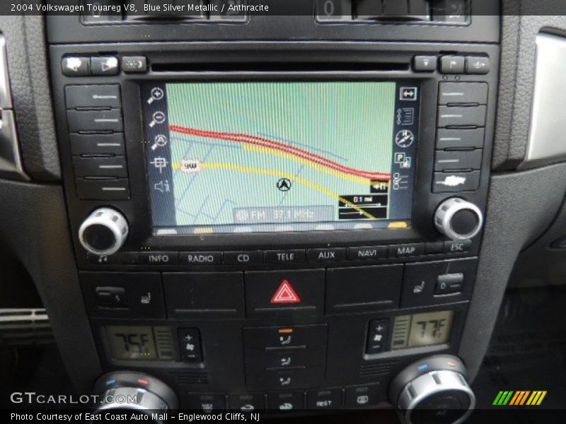 Navigation of 2004 Touareg V8