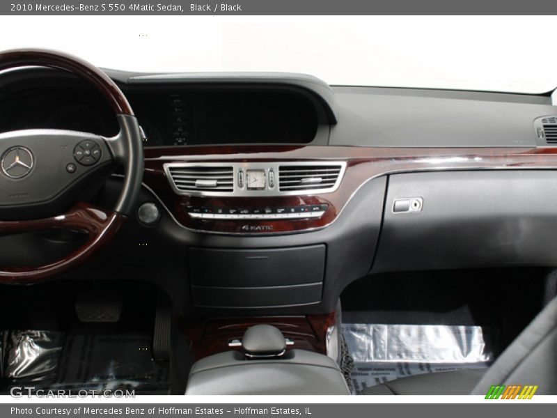 Black / Black 2010 Mercedes-Benz S 550 4Matic Sedan