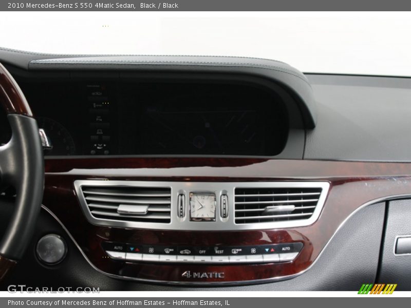 Black / Black 2010 Mercedes-Benz S 550 4Matic Sedan