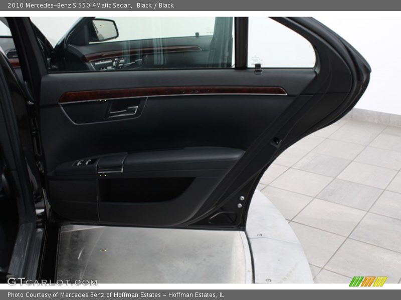 Black / Black 2010 Mercedes-Benz S 550 4Matic Sedan
