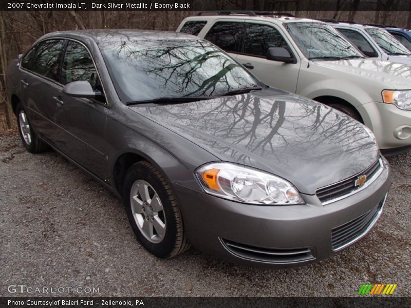 Dark Silver Metallic / Ebony Black 2007 Chevrolet Impala LT