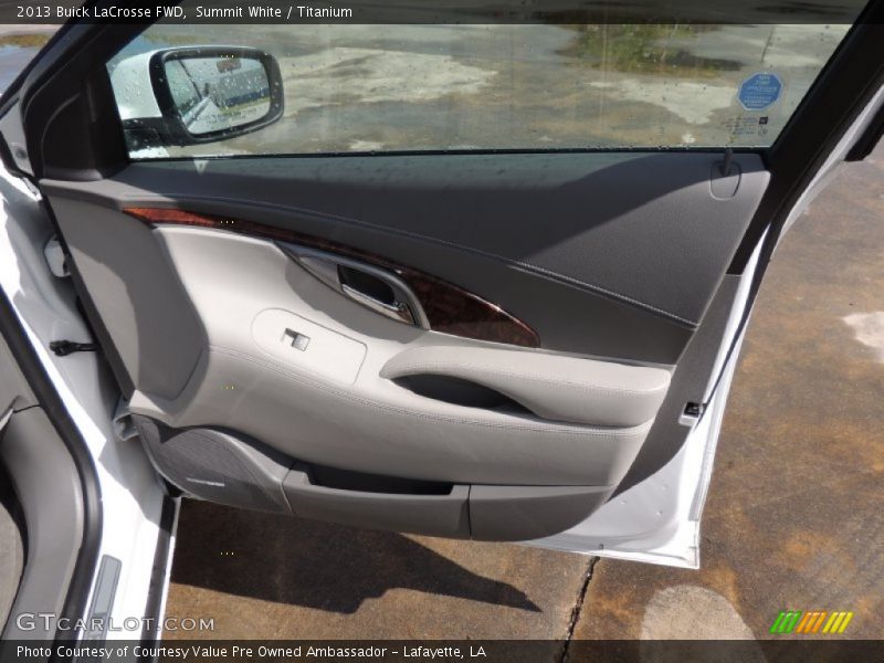 Summit White / Titanium 2013 Buick LaCrosse FWD