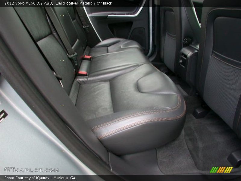 Electric Silver Metallic / Off Black 2012 Volvo XC60 3.2 AWD