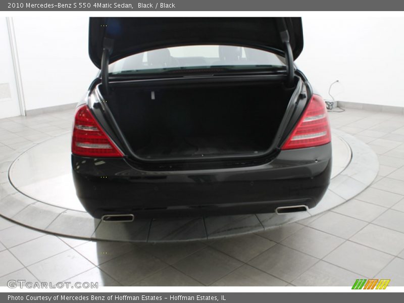 Black / Black 2010 Mercedes-Benz S 550 4Matic Sedan