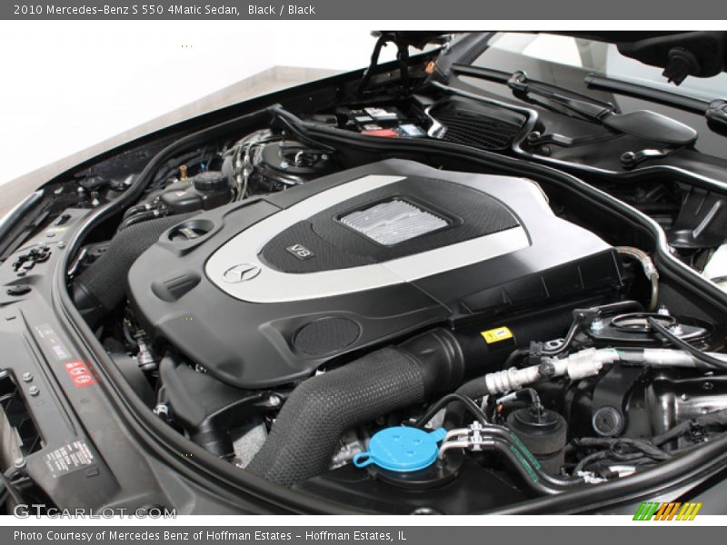 Black / Black 2010 Mercedes-Benz S 550 4Matic Sedan