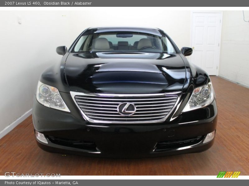 Obsidian Black / Alabaster 2007 Lexus LS 460