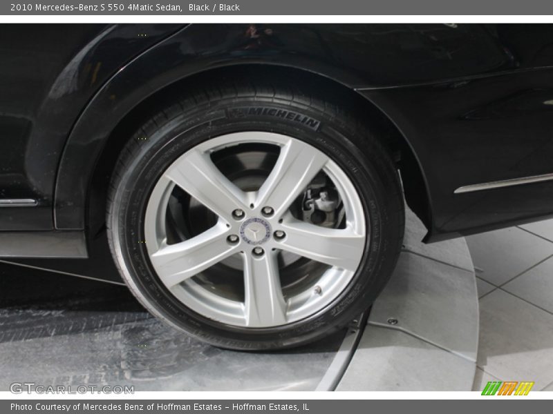 Black / Black 2010 Mercedes-Benz S 550 4Matic Sedan