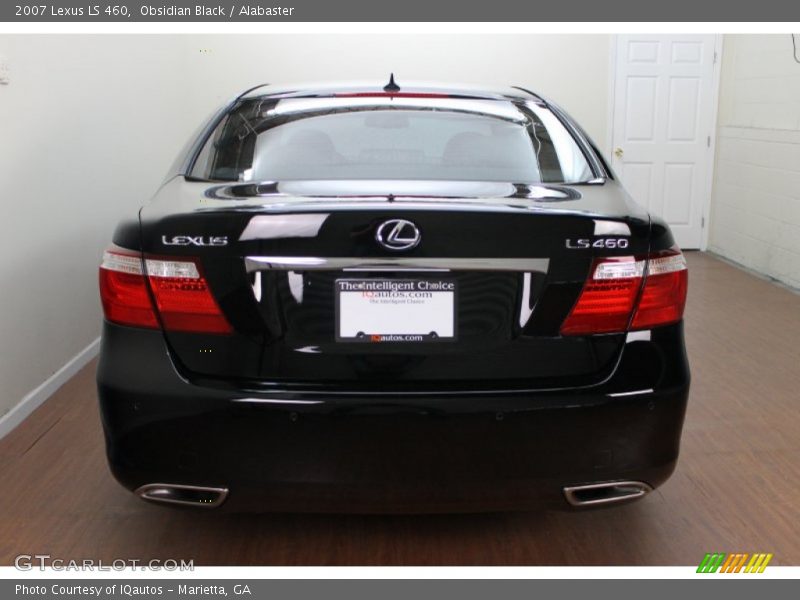 Obsidian Black / Alabaster 2007 Lexus LS 460