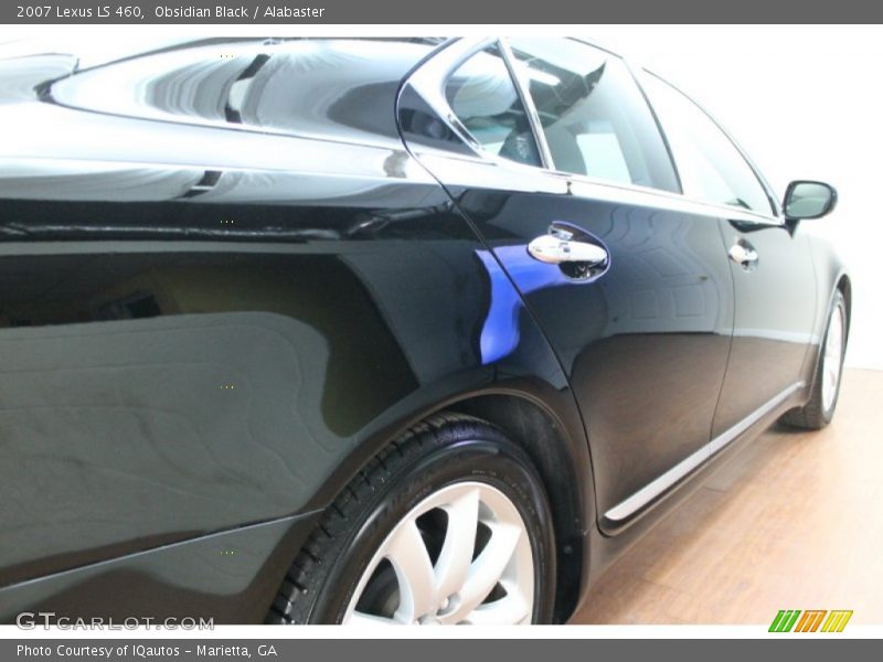 Obsidian Black / Alabaster 2007 Lexus LS 460