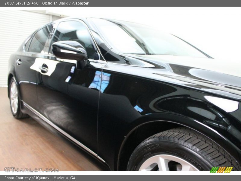 Obsidian Black / Alabaster 2007 Lexus LS 460
