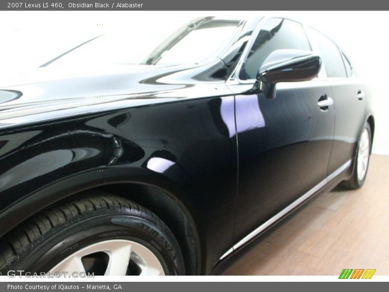 Obsidian Black / Alabaster 2007 Lexus LS 460