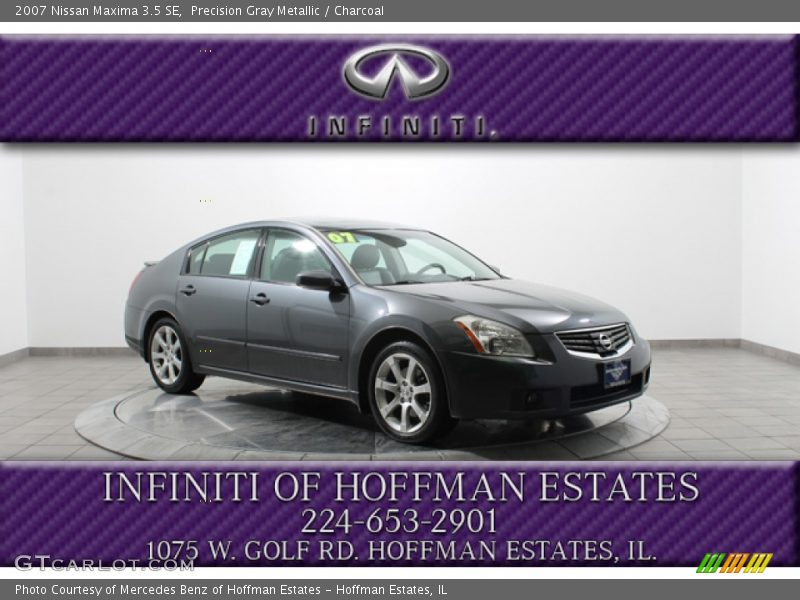 Precision Gray Metallic / Charcoal 2007 Nissan Maxima 3.5 SE