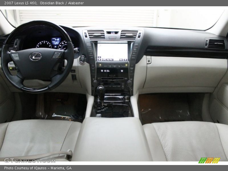 Obsidian Black / Alabaster 2007 Lexus LS 460