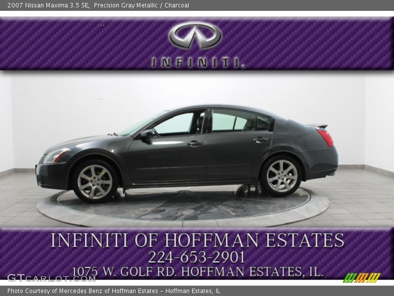 Precision Gray Metallic / Charcoal 2007 Nissan Maxima 3.5 SE