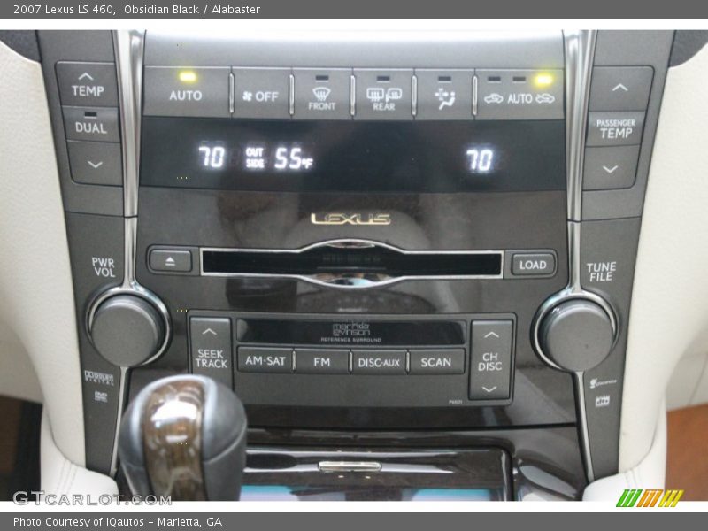 Obsidian Black / Alabaster 2007 Lexus LS 460