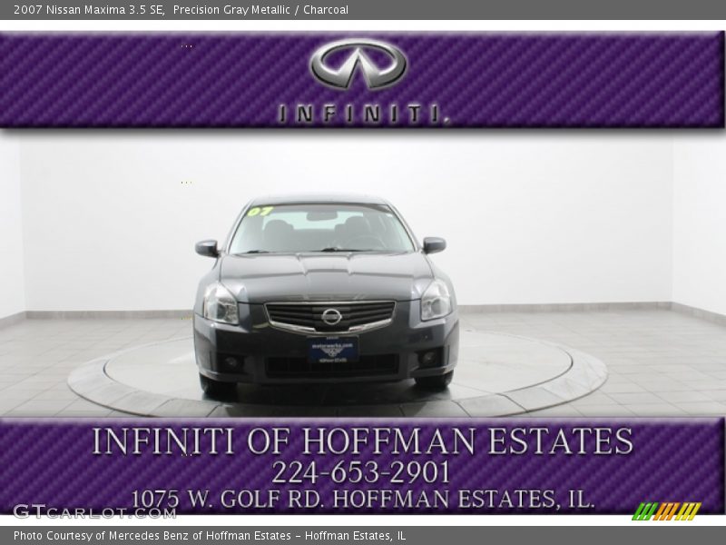 Precision Gray Metallic / Charcoal 2007 Nissan Maxima 3.5 SE