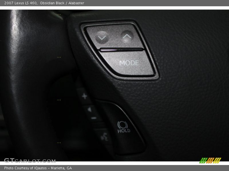 Obsidian Black / Alabaster 2007 Lexus LS 460