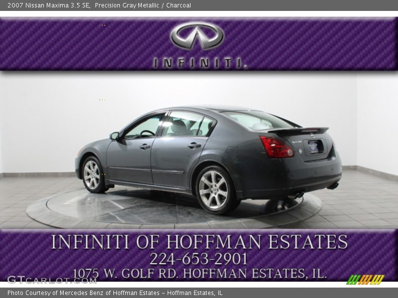 Precision Gray Metallic / Charcoal 2007 Nissan Maxima 3.5 SE