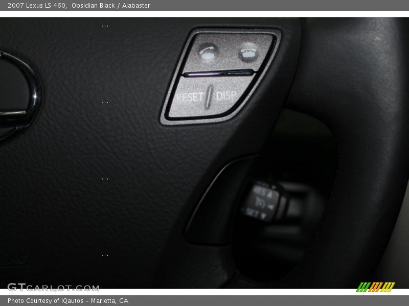 Obsidian Black / Alabaster 2007 Lexus LS 460