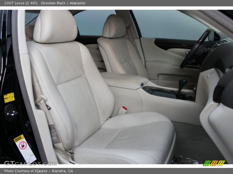 Obsidian Black / Alabaster 2007 Lexus LS 460
