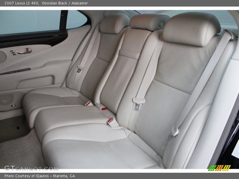 Obsidian Black / Alabaster 2007 Lexus LS 460