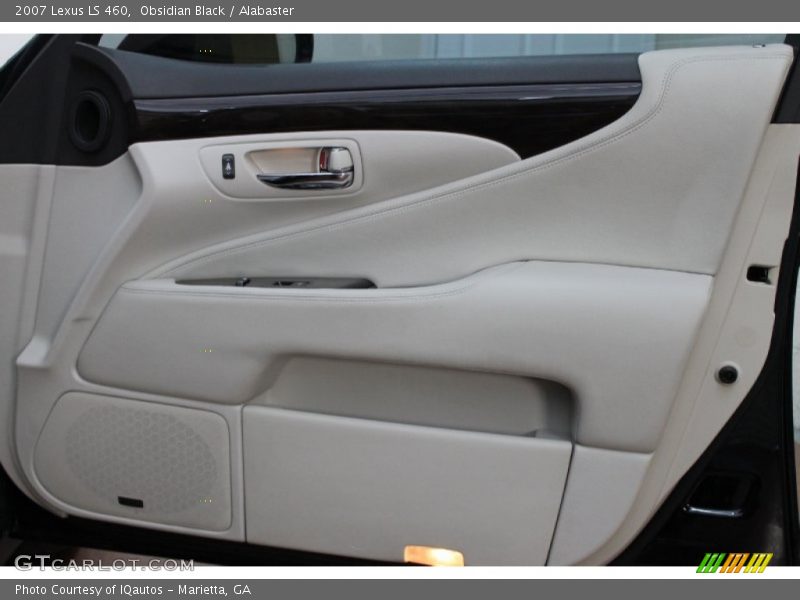 Obsidian Black / Alabaster 2007 Lexus LS 460