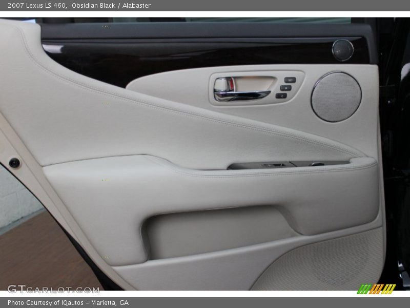 Obsidian Black / Alabaster 2007 Lexus LS 460