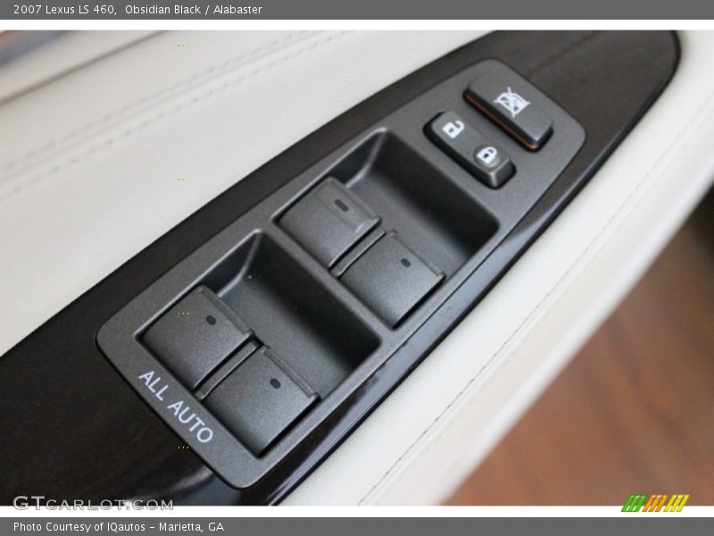 Obsidian Black / Alabaster 2007 Lexus LS 460