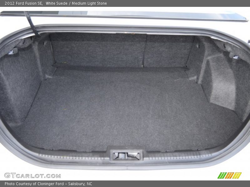 White Suede / Medium Light Stone 2012 Ford Fusion SE
