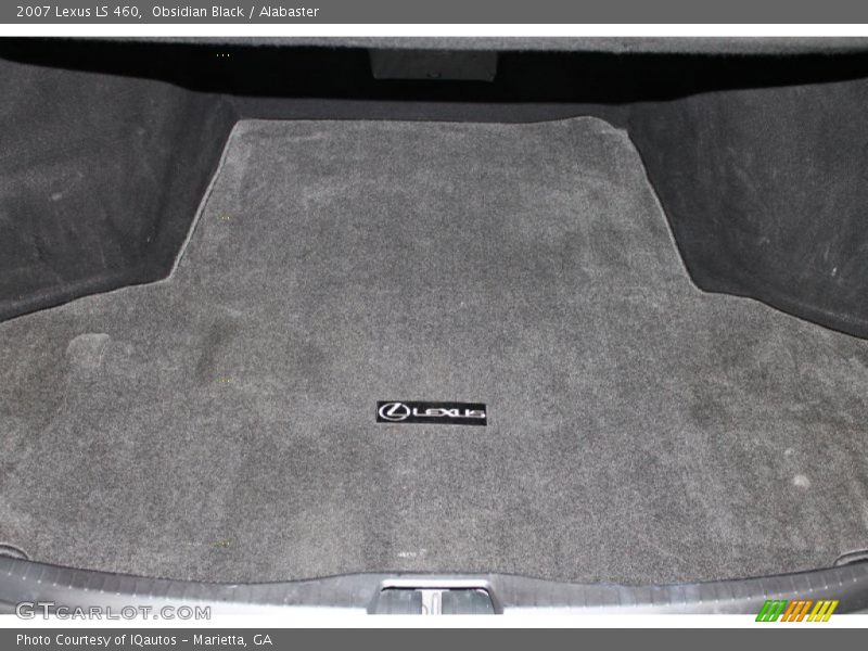 Obsidian Black / Alabaster 2007 Lexus LS 460