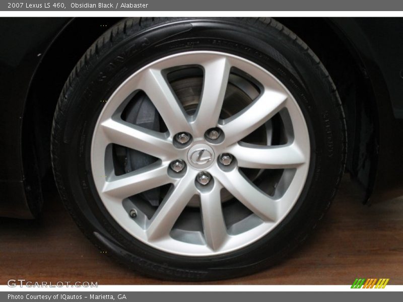 Obsidian Black / Alabaster 2007 Lexus LS 460