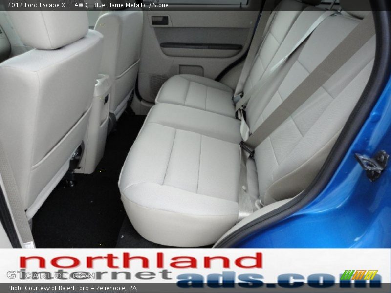 Blue Flame Metallic / Stone 2012 Ford Escape XLT 4WD