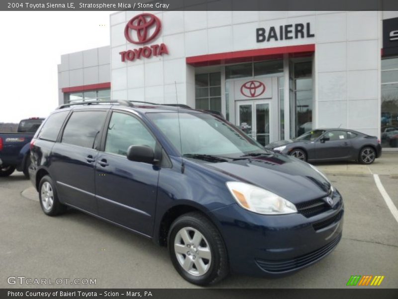 Stratosphere Mica / Stone Gray 2004 Toyota Sienna LE