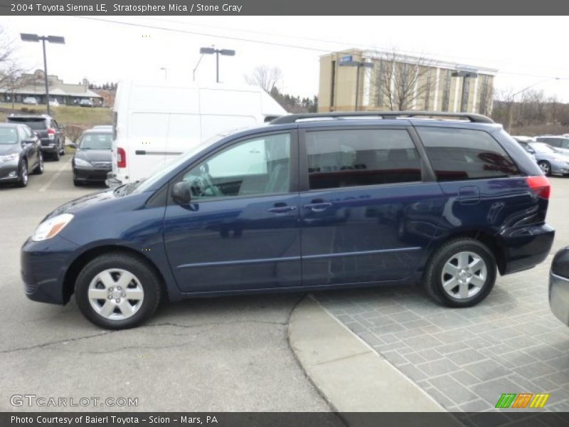 Stratosphere Mica / Stone Gray 2004 Toyota Sienna LE