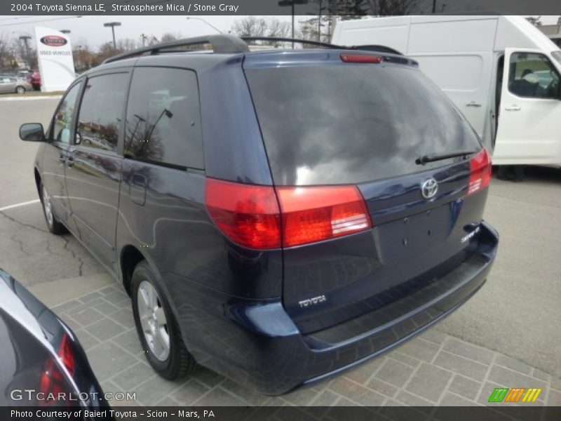 Stratosphere Mica / Stone Gray 2004 Toyota Sienna LE