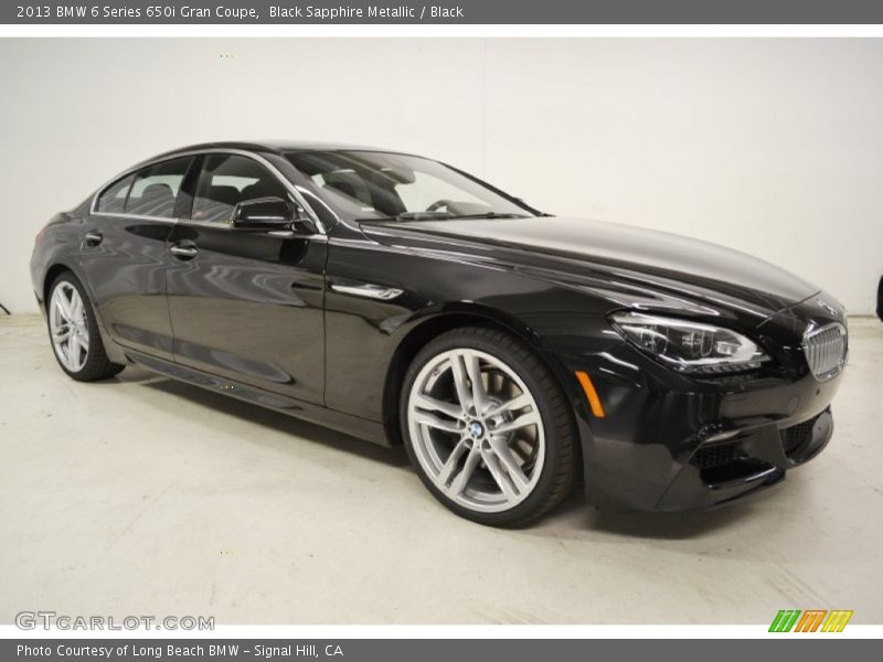  2013 6 Series 650i Gran Coupe Black Sapphire Metallic