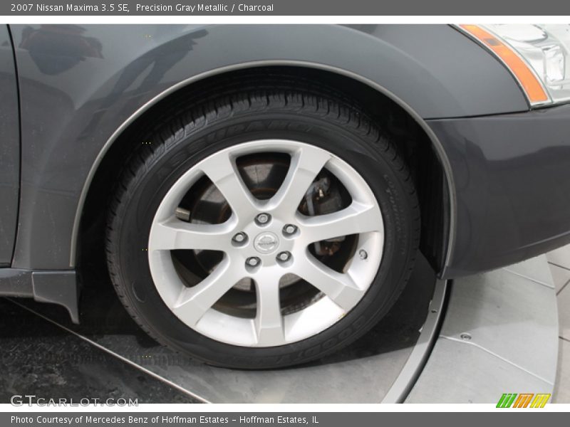 Precision Gray Metallic / Charcoal 2007 Nissan Maxima 3.5 SE
