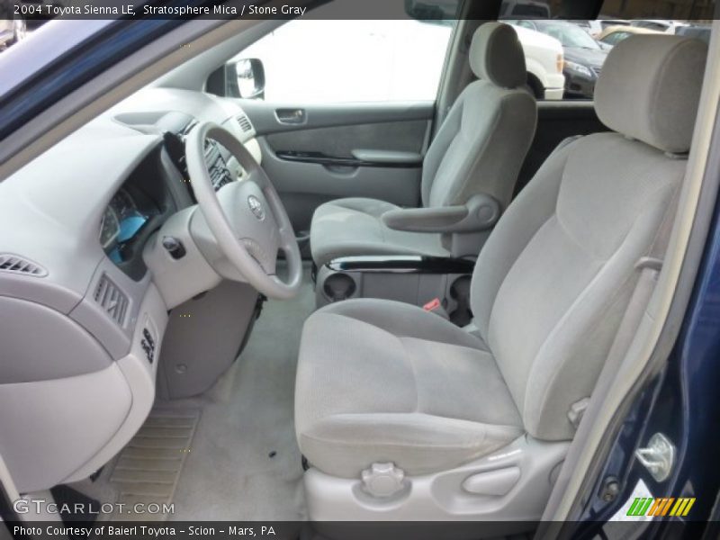 Stratosphere Mica / Stone Gray 2004 Toyota Sienna LE