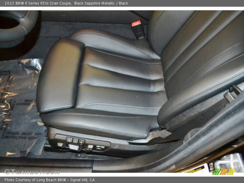 Black Sapphire Metallic / Black 2013 BMW 6 Series 650i Gran Coupe