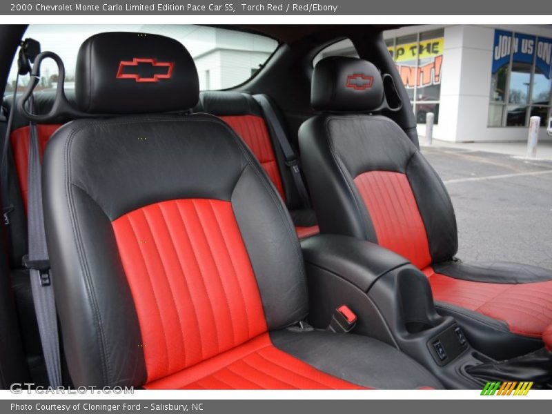  2000 Monte Carlo Limited Edition Pace Car SS Red/Ebony Interior