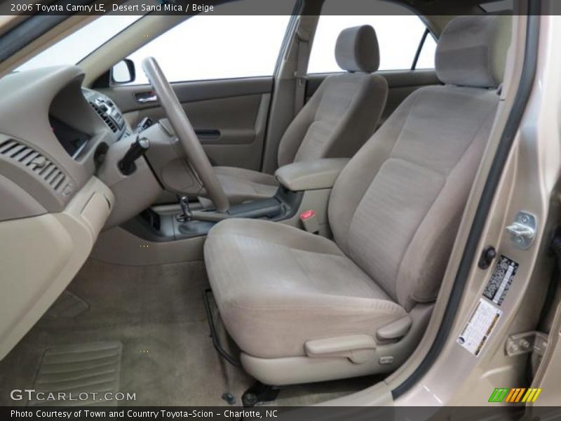  2006 Camry LE Beige Interior