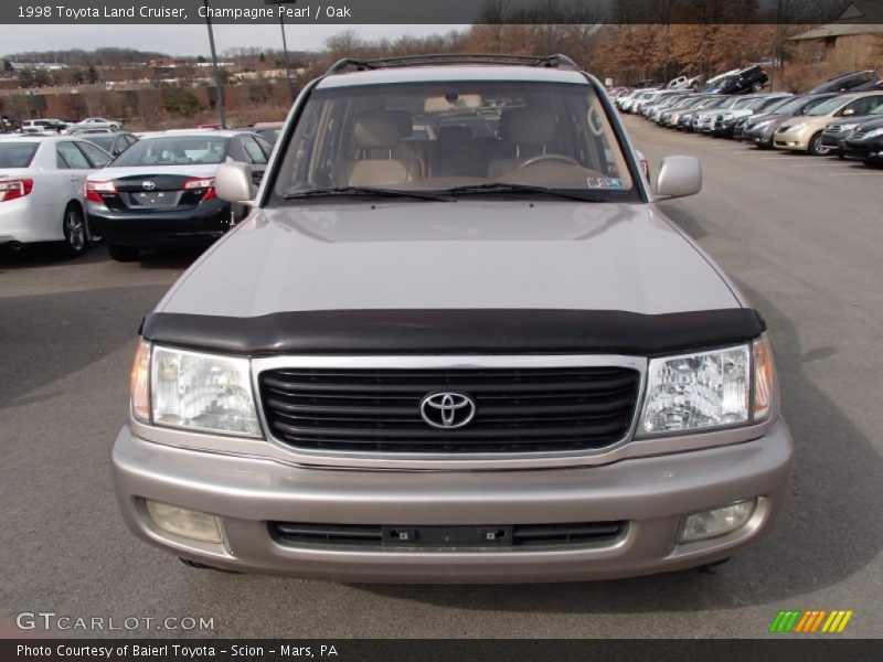 Champagne Pearl / Oak 1998 Toyota Land Cruiser