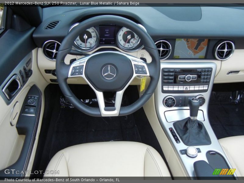 Dashboard of 2012 SLK 250 Roadster