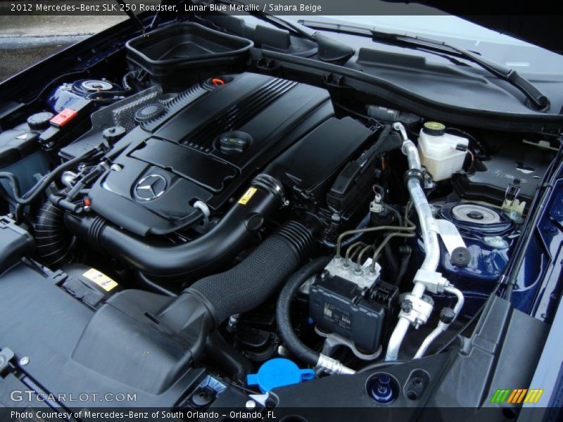  2012 SLK 250 Roadster Engine - 1.8 Liter GDI Turbocharged DOHC 16-Valve VVT 4 Cylinder