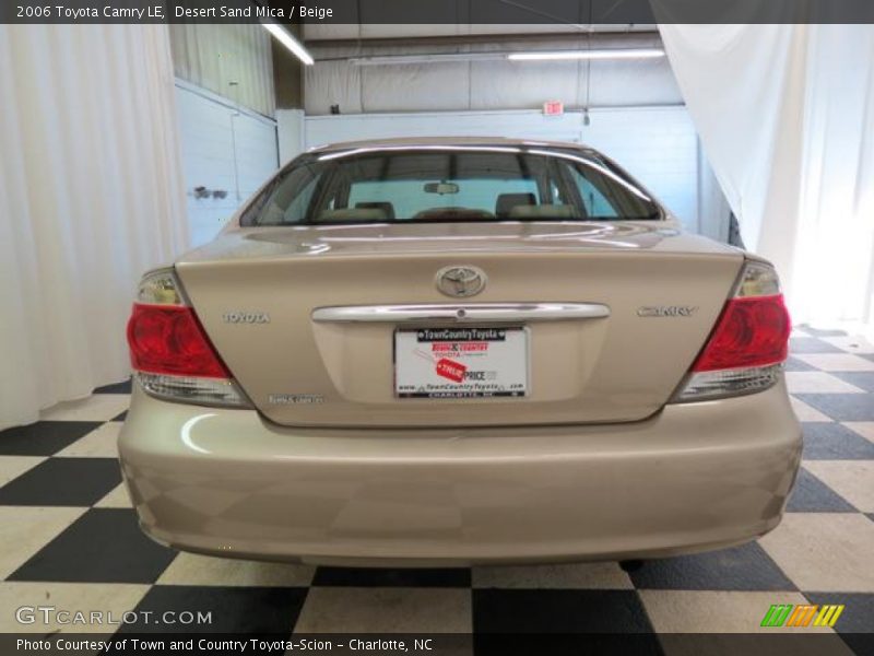 Desert Sand Mica / Beige 2006 Toyota Camry LE