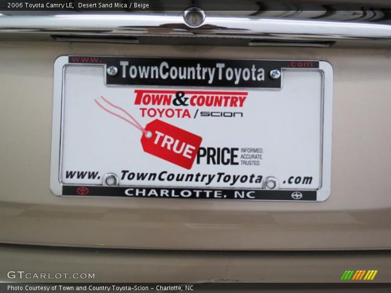 Desert Sand Mica / Beige 2006 Toyota Camry LE
