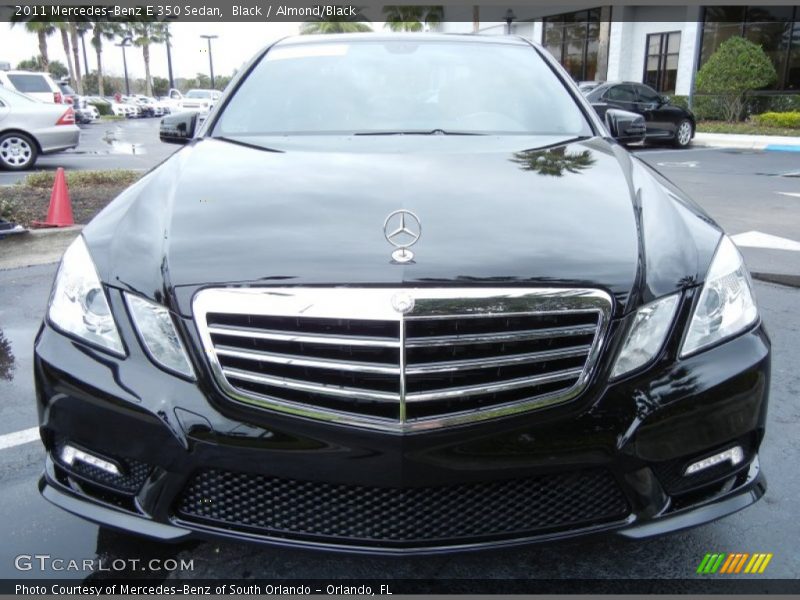 Black / Almond/Black 2011 Mercedes-Benz E 350 Sedan