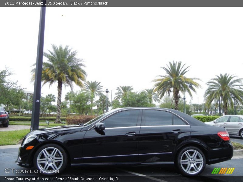 Black / Almond/Black 2011 Mercedes-Benz E 350 Sedan