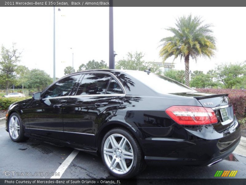 Black / Almond/Black 2011 Mercedes-Benz E 350 Sedan