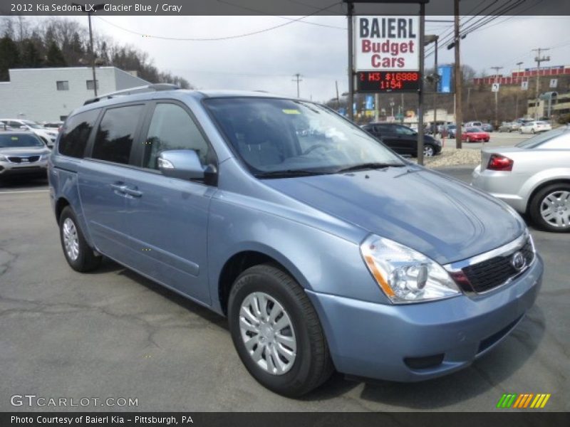 Glacier Blue / Gray 2012 Kia Sedona LX